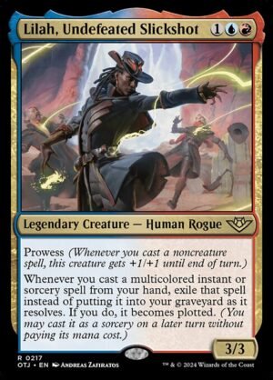 Lilah, Undefeated Slickshot - Foil<br /><span class="collector-number">Collector No. 217</span>