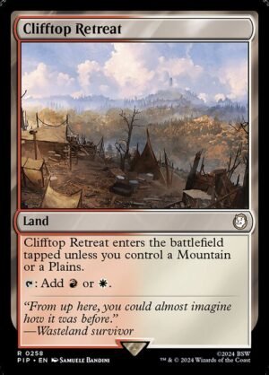 Clifftop Retreat<br /><span class="collector-number">Collector No. 258</span>