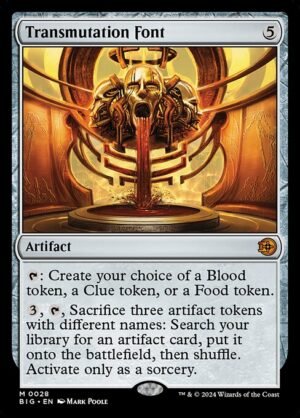 Transmutation Font<br /><span class="collector-number">Collector No. 28</span>