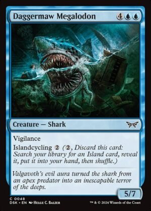 Daggermaw Megalodon<br /><span class="collector-number">Collector No. 48</span>