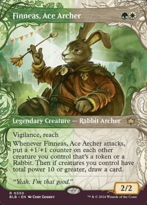 Finneas, Ace Archer - Foil<br /><span class="collector-number">Collector No. 330</span>