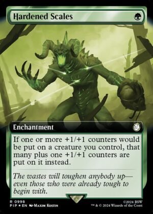 Hardened Scales - Foil<br /><span class="collector-number">Collector No. 998</span>