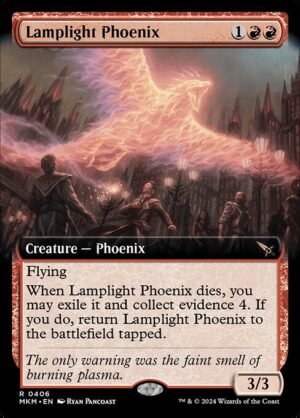 Lamplight Phoenix - Foil<br /><span class="collector-number">Collector No. 406</span>
