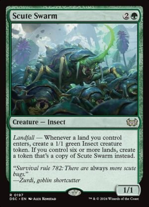Scute Swarm<br /><span class="collector-number">Collector No. 197</span>