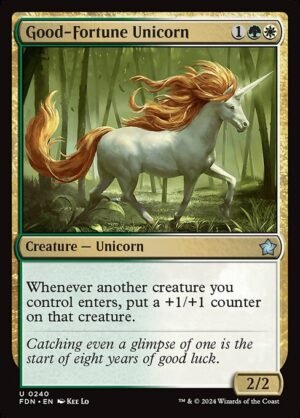 Good-Fortune Unicorn<br /><span class="collector-number">Collector No. 240</span>