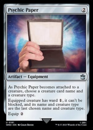 Psychic Paper<br /><span class="collector-number">Collector No. 181</span>