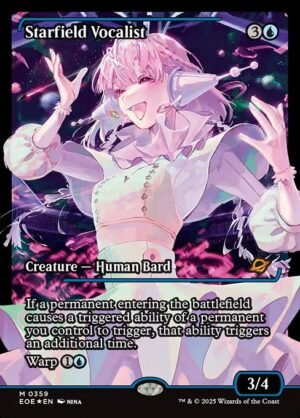 Starfield Vocalist (Showcase) - Foil<br /><span class="collector-number">Collector No. 359</span>
