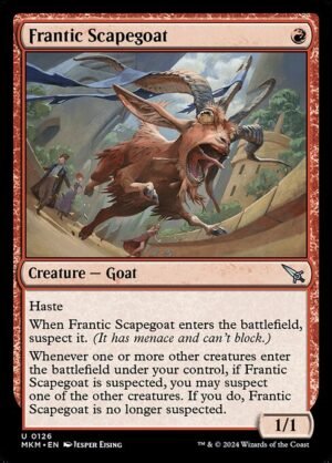 Frantic Scapegoat<br /><span class="collector-number">Collector No. 126</span>