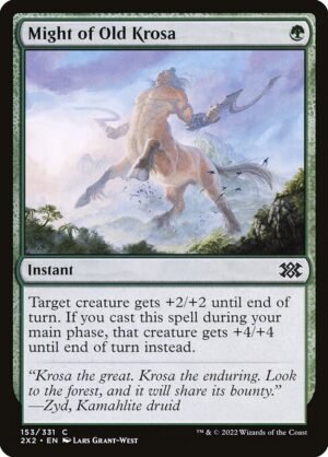 Might of Old Krosa<br /><span class="collector-number">Collector No. 153</span>