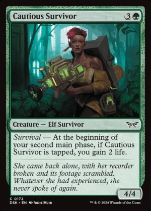 Cautious Survivor<br /><span class="collector-number">Collector No. 172</span>
