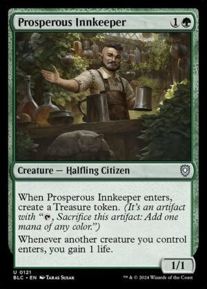Prosperous Innkeeper<br /><span class="collector-number">Collector No. 121</span>