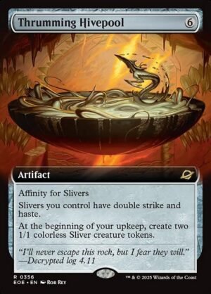 Thrumming Hivepool (Extended Art)<br /><span class="collector-number">Collector No. 356</span>