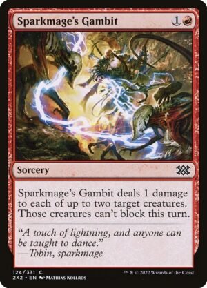Sparkmage's Gambit<br /><span class="collector-number">Collector No. 124</span>
