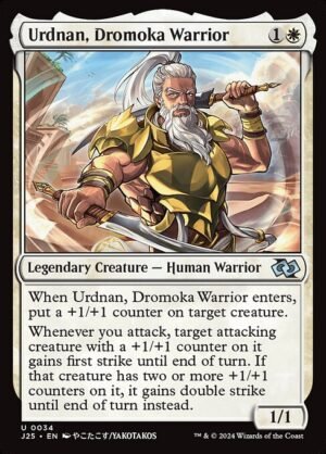 Urdnan, Dromoka Warrior<br /><span class="collector-number">Collector No. 34</span>