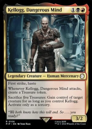 Kellogg, Dangerous Mind<br /><span class="collector-number">Collector No. 106</span>