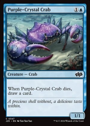 Purple-Crystal Crab<br /><span class="collector-number">Collector No. 347</span>