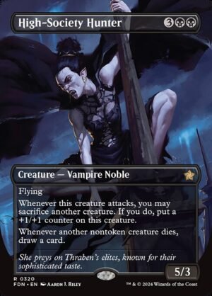High-Society Hunter - Foil<br /><span class="collector-number">Collector No. 320</span>