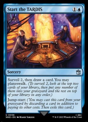 Start the TARDIS<br /><span class="collector-number">Collector No. 56</span>