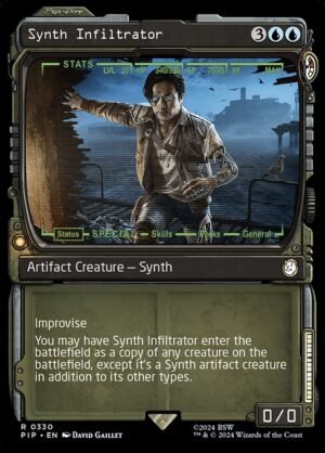 Synth Infiltrator - Foil<br /><span class="collector-number">Collector No. 330</span>