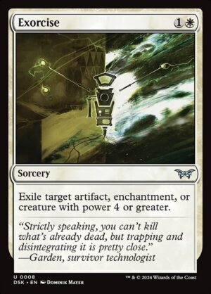 Exorcise<br /><span class="collector-number">Collector No. 8</span>