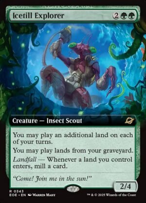 Icetill Explorer (Extended Art)<br /><span class="collector-number">Collector No. 343</span>