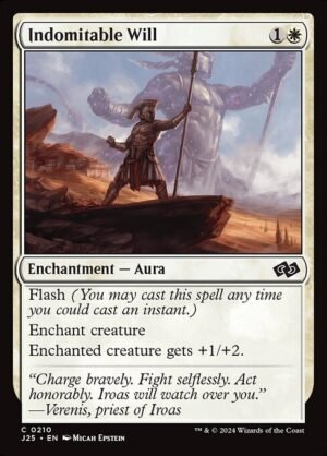 Indomitable Will<br /><span class="collector-number">Collector No. 210</span>