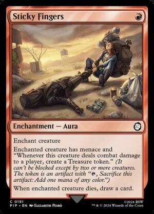Sticky Fingers - Foil<br /><span class="collector-number">Collector No. 191</span>