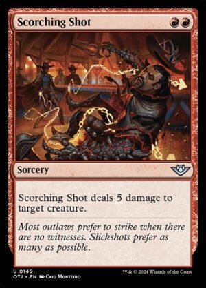 Scorching Shot<br /><span class="collector-number">Collector No. 145</span>