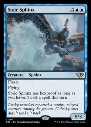 Stoic Sphinx - Foil<br /><span class="collector-number">Collector No. 71</span>