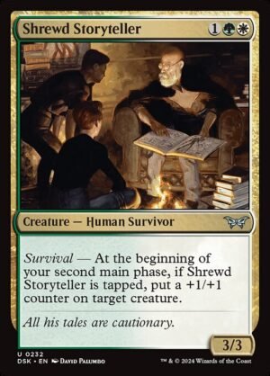 Shrewd Storyteller<br /><span class="collector-number">Collector No. 232</span>