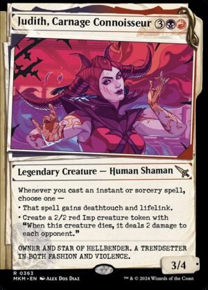Judith, Carnage Connoisseur<br /><span class="collector-number">Collector No. 363</span>