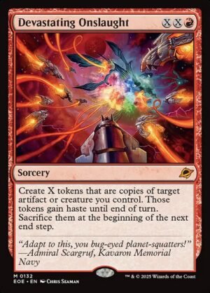 Devastating Onslaught - Foil<br /><span class="collector-number">Collector No. 132</span>