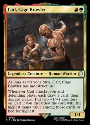 Cait, Cage Brawler<br /><span class="collector-number">Collector No. 96</span>