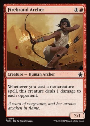 Firebrand Archer<br /><span class="collector-number">Collector No. 196</span>