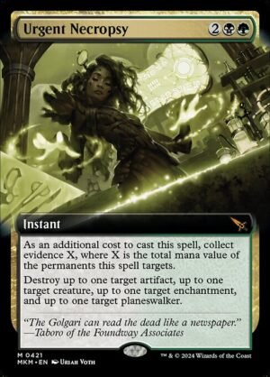 Urgent Necropsy - Foil<br /><span class="collector-number">Collector No. 421</span>