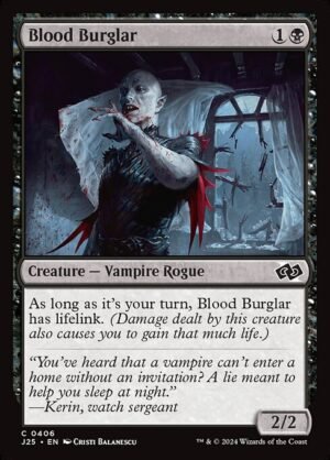 Blood Burglar<br /><span class="collector-number">Collector No. 406</span>