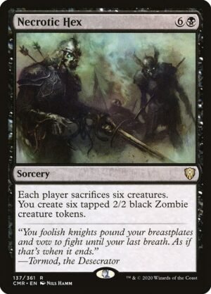 Necrotic Hex - Foil<br /><span class="collector-number">Collector No. 137</span>
