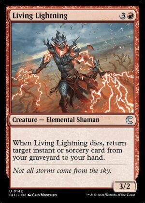 Living Lightning<br /><span class="collector-number">Collector No. 142</span>