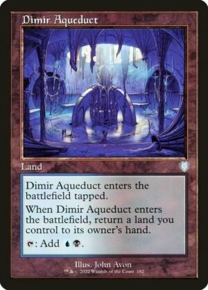 Dimir Aqueduct<br /><span class="collector-number">Collector No. 182</span>