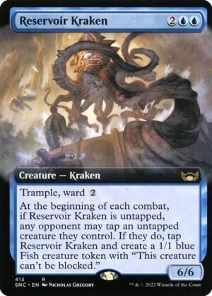 Reservoir Kraken - Foil<br /><span class="collector-number">Collector No. 413</span>