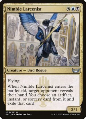 Nimble Larcenist<br /><span class="collector-number">Collector No. 205</span>