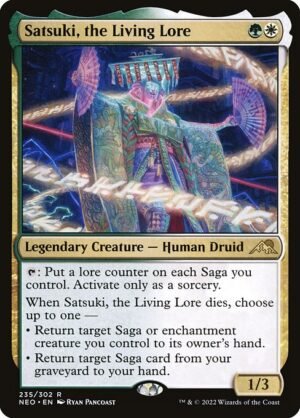 Satsuki, the Living Lore - Foil<br /><span class="collector-number">Collector No. 235</span>