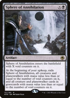 Sphere of Annihilation<br /><span class="collector-number">Collector No. 121p</span>
