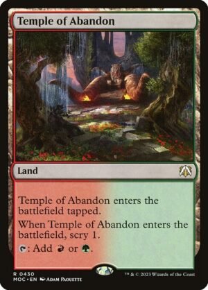 Temple of Abandon<br /><span class="collector-number">Collector No. 430</span>