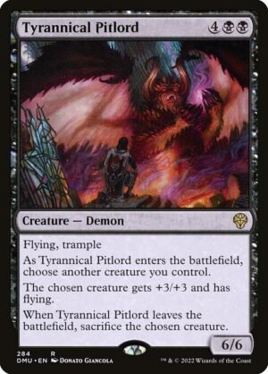 Tyrannical Pitlord - Foil<br /><span class="collector-number">Collector No. 284</span>