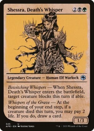 Shessra, Death's Whisper<br /><span class="collector-number">Collector No. 345</span>
