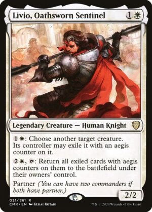 Livio, Oathsworn Sentinel<br /><span class="collector-number">Collector No. 31</span>
