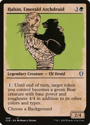 Halsin, Emerald Archdruid<br /><span class="collector-number">Collector No. 408</span>