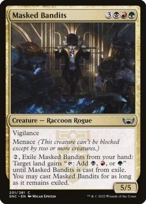 Masked Bandits<br /><span class="collector-number">Collector No. 201</span>