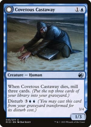 Covetous Castaway // Ghostly Castigator<br /><span class="collector-number">Collector No. 45</span>